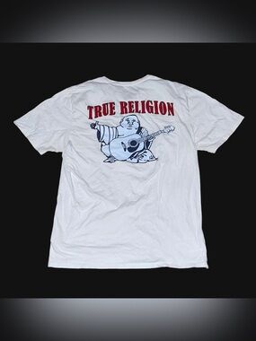 True Religion Cross Arch T-Shirt Size Large